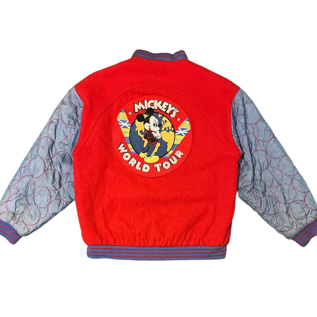 Mickey mouse clearance varsity jacket womens