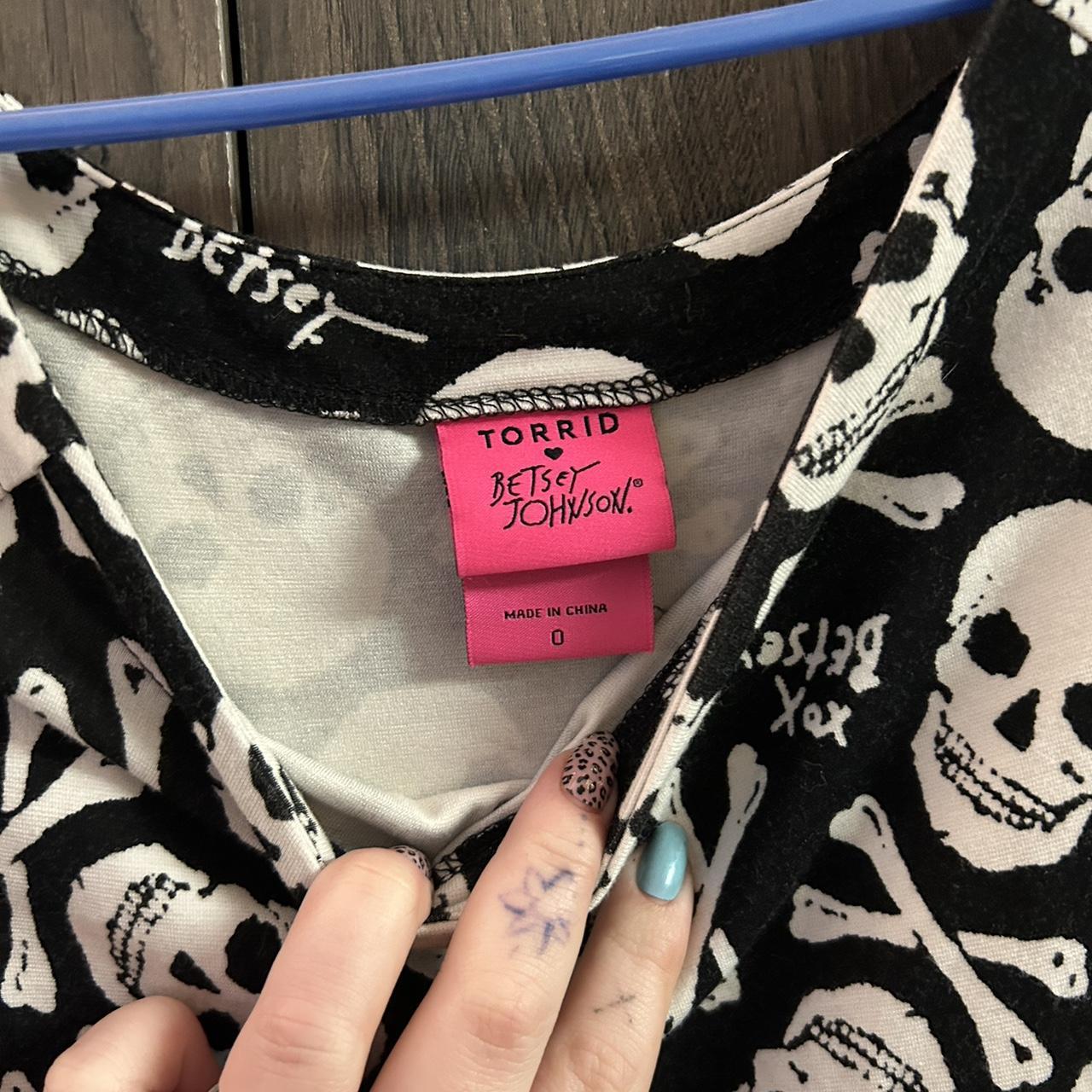 TorridxBetsey Johnson skull skater dress , Worn 1