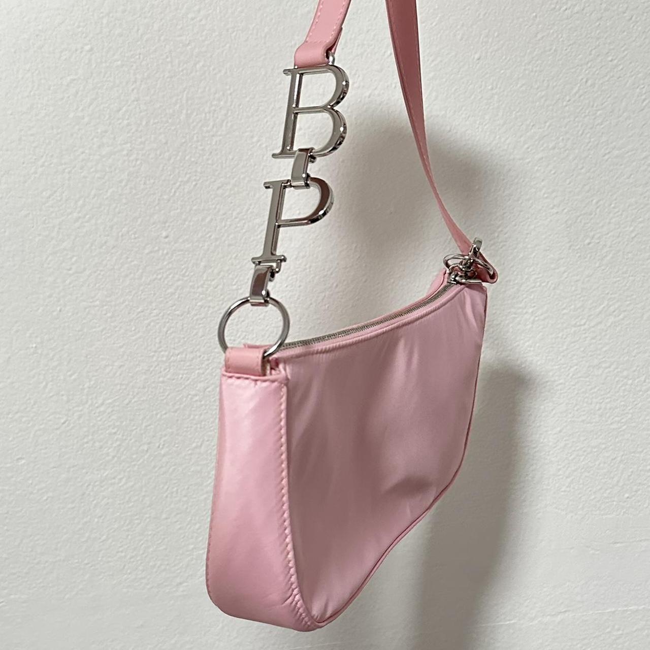 blackpink バッグ h&m blackpink nylon shoulder crossbody bag in | Depop