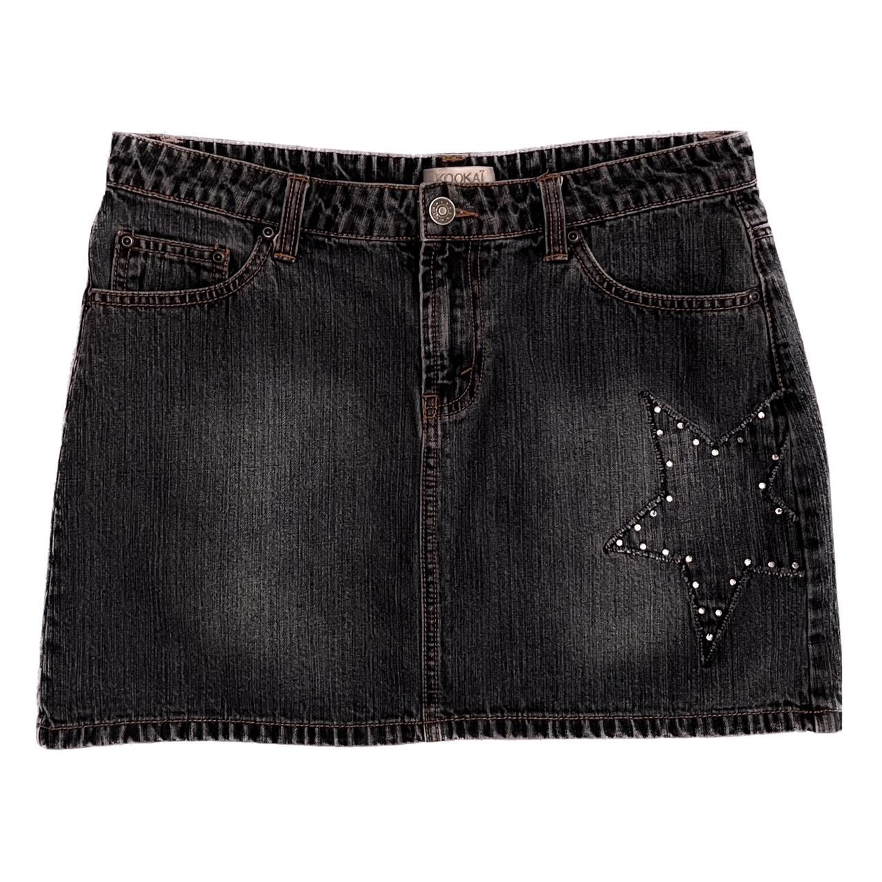 KOOKAÏ Women's Navy and Blue Skirt