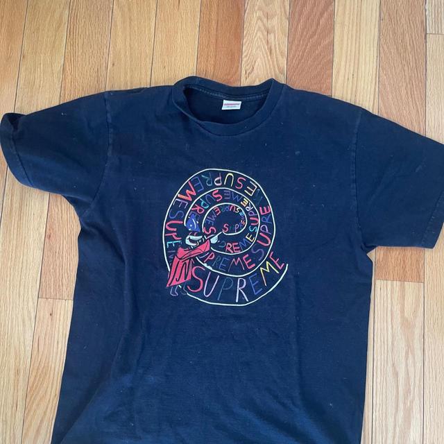 Supreme Wizard Spiral Mouse Tee Mickey Mouse - Depop