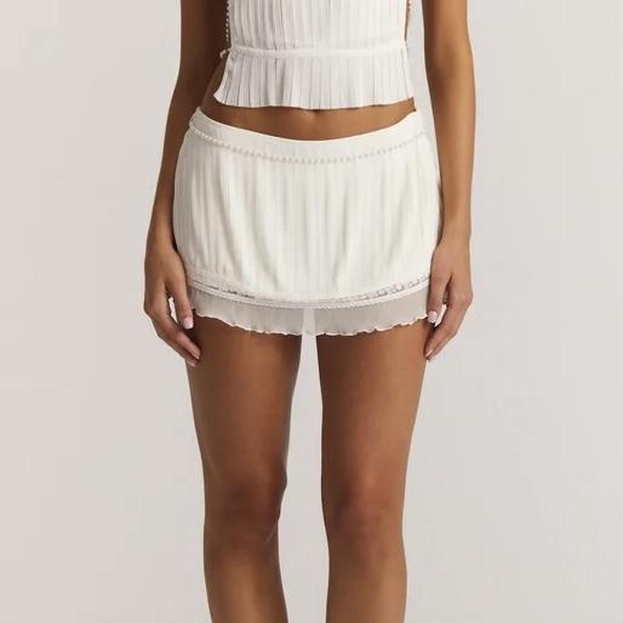 SASHA THERESE Perla Skirt White. Brand new, tags... Depop