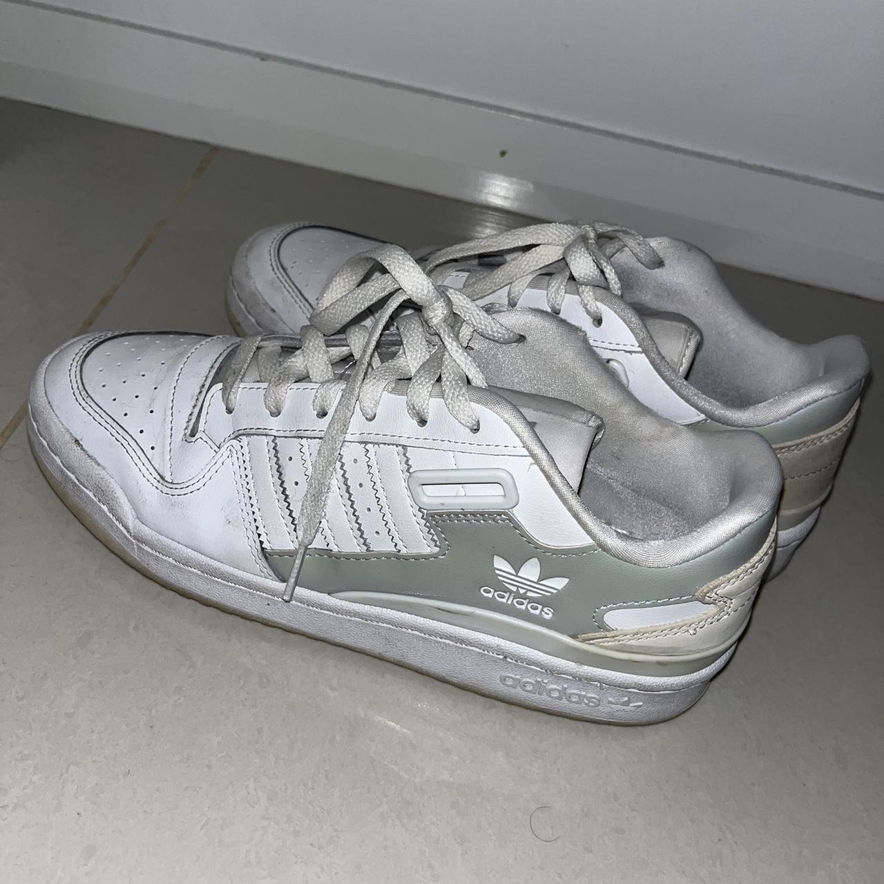 adidas Originals Forum Low sneakers in white and... - Depop