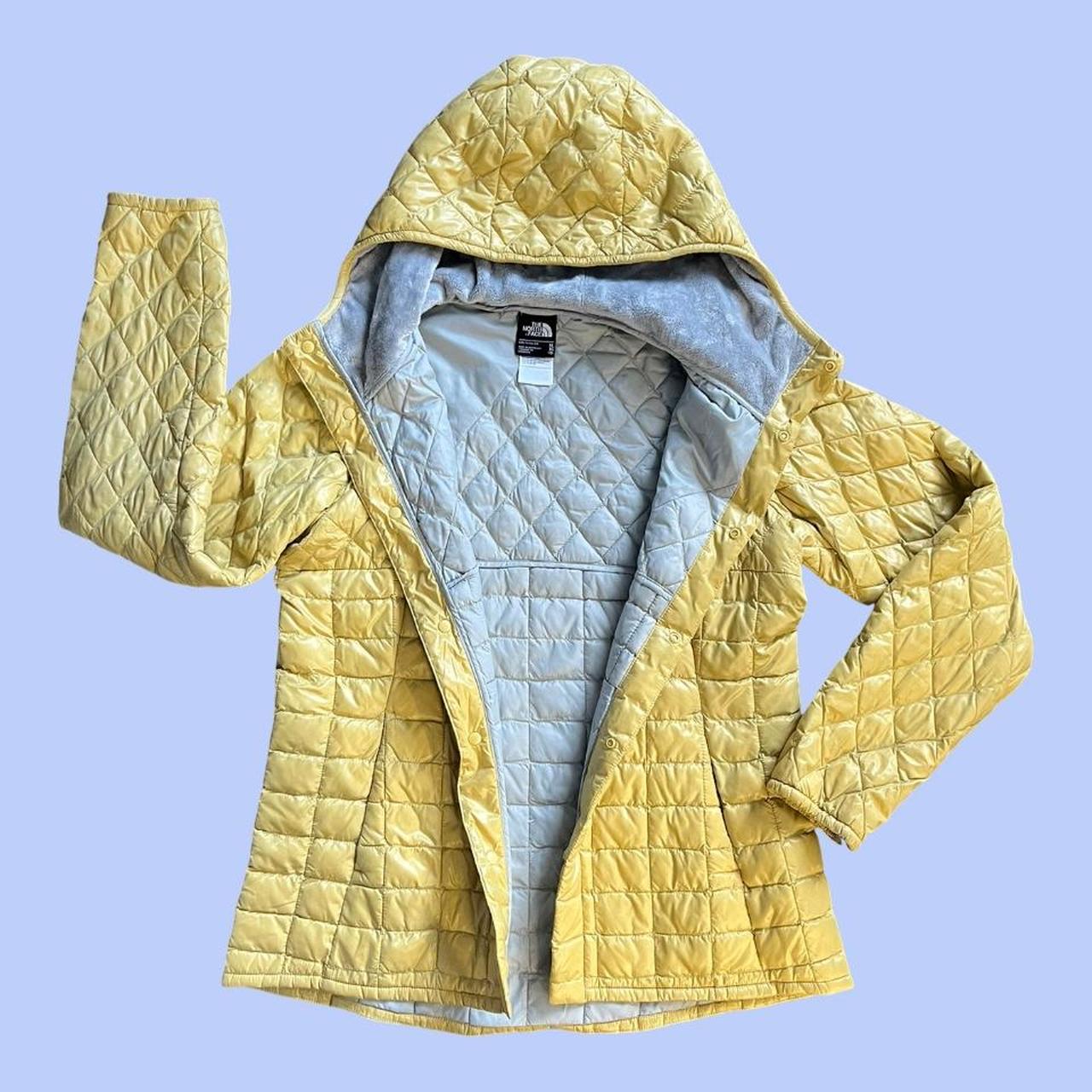 North face womens hot sale yellow jacket