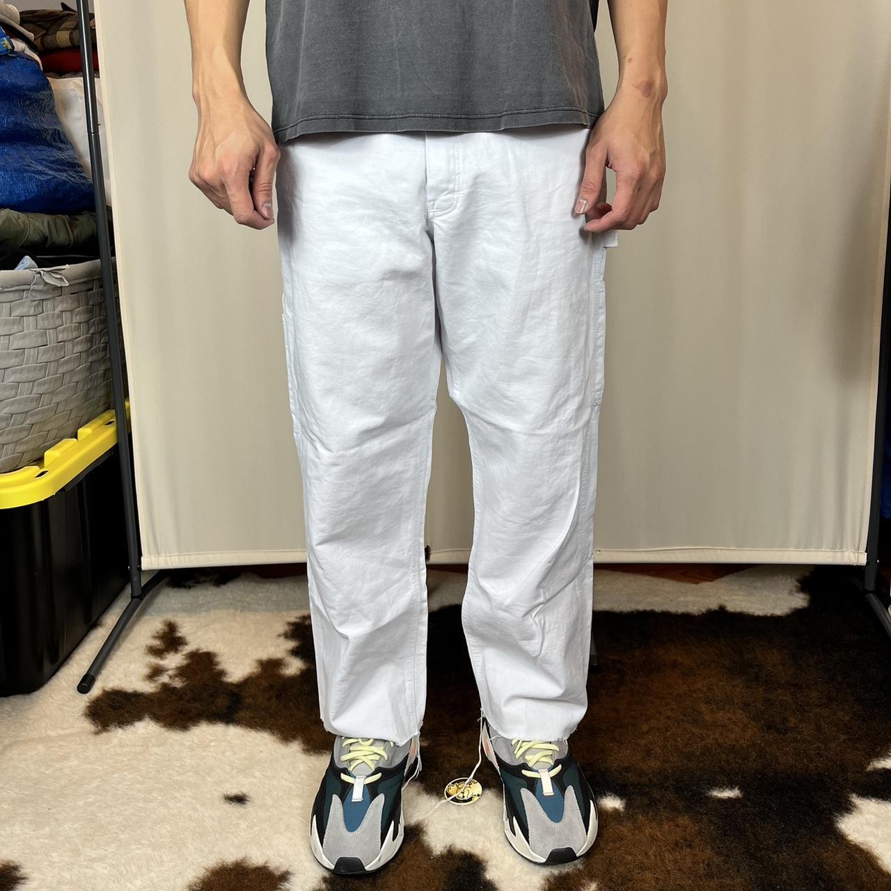 Stan Ray Men's White Trousers