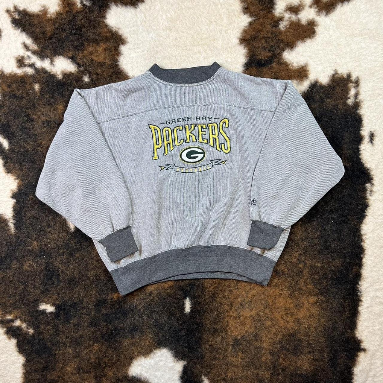 Vintage Packers Sweatshirt Green Bay Packers - Depop