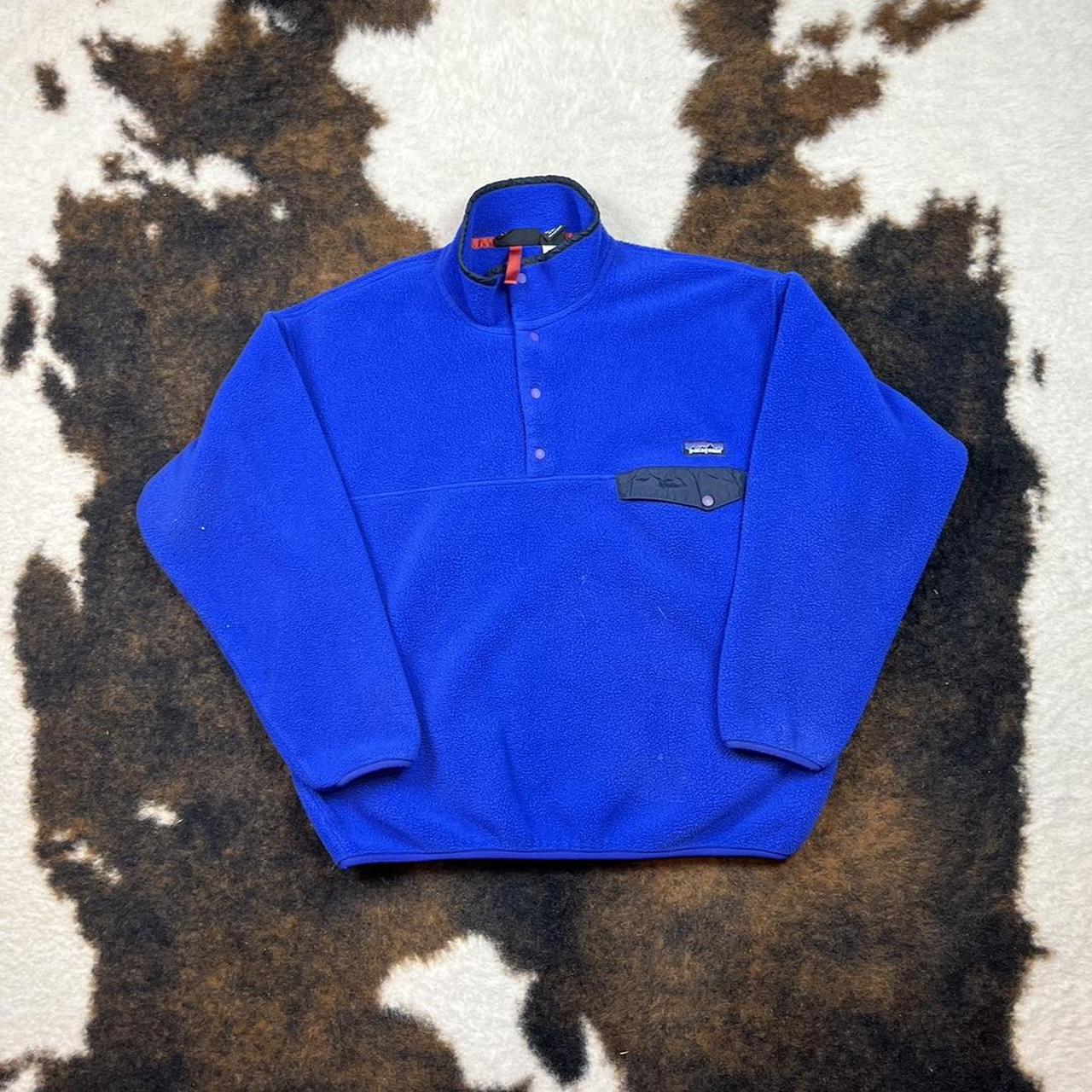 Vintage 90s Patagonia Synchilla Fleece Snap-T... - Depop