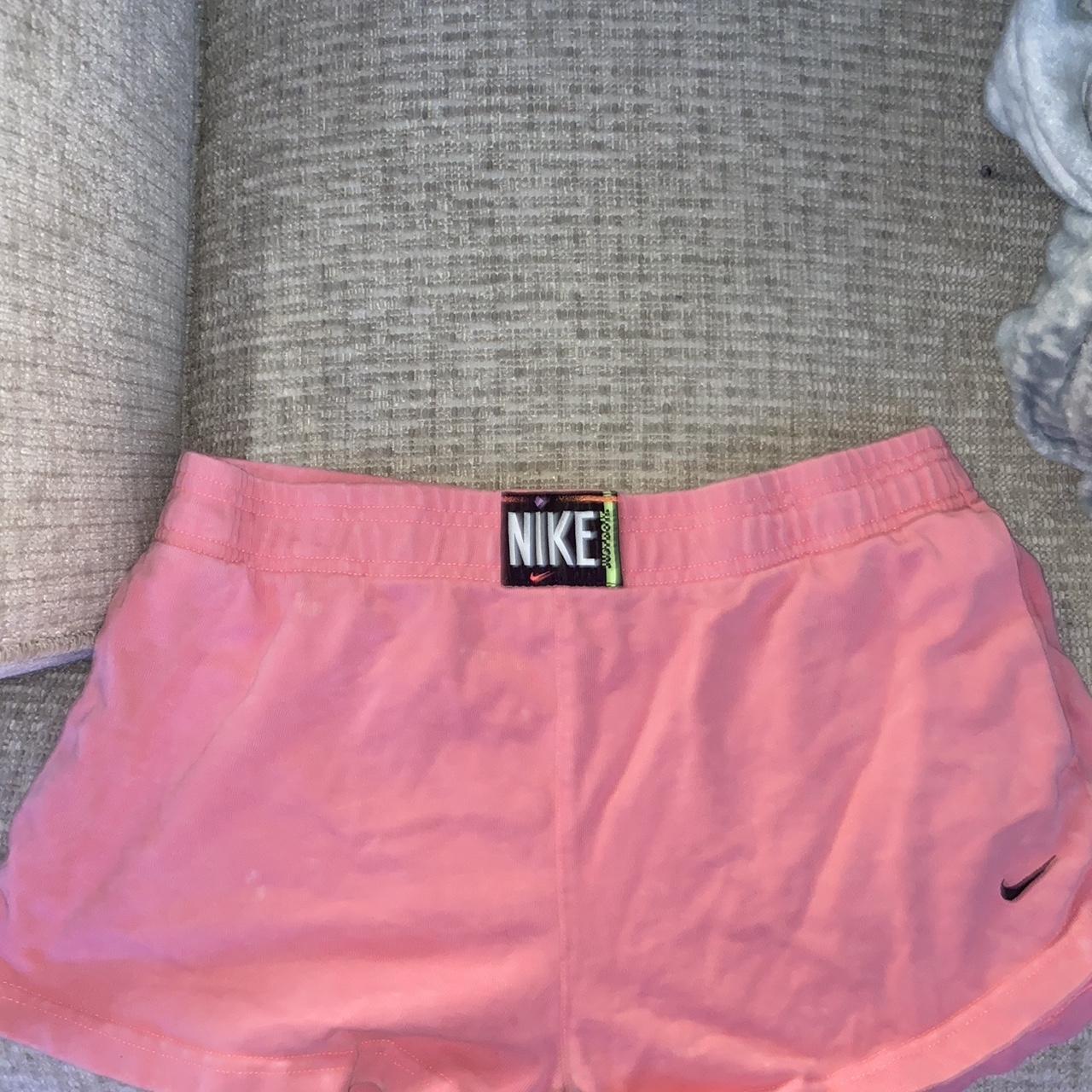 nike throwback shorts pink