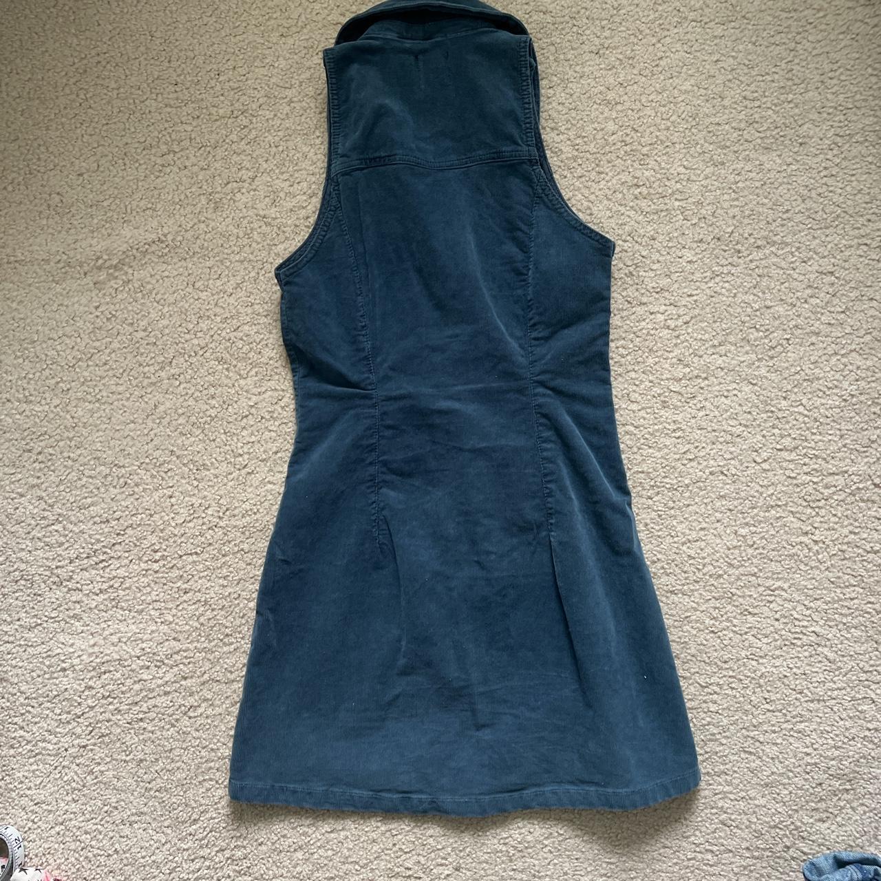 Urban Outfitters BDG blue velvet corduroy dress. It... - Depop