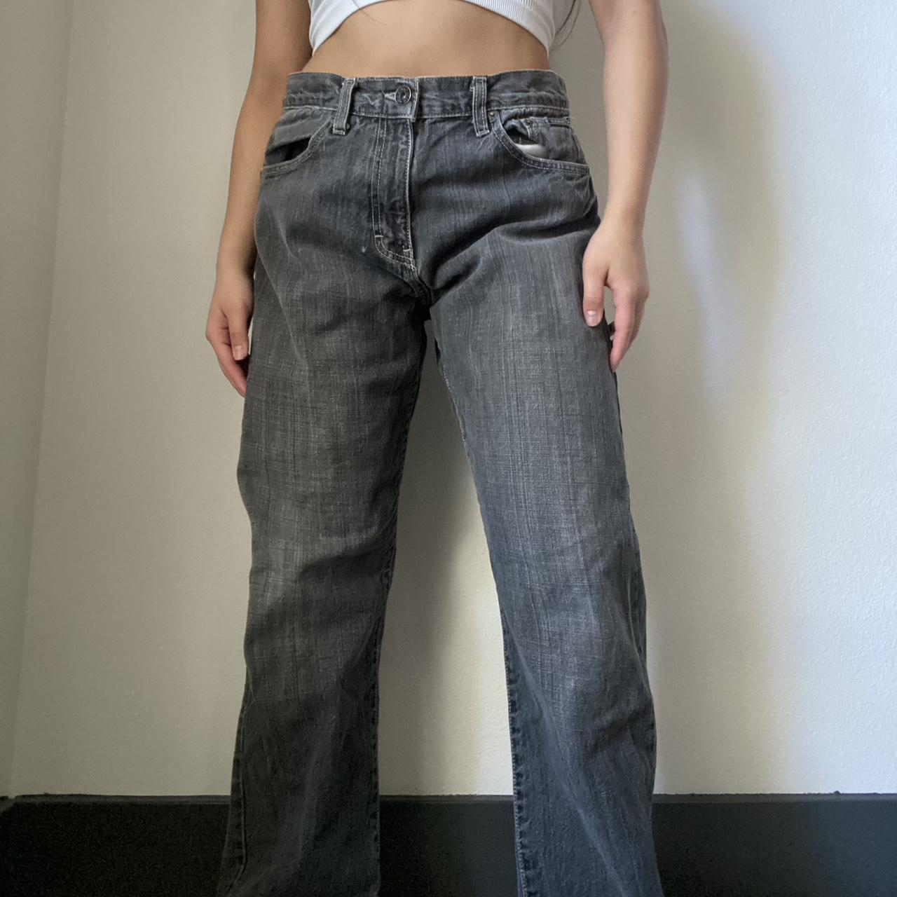 “Calvin Klein” low rise baggy jeans waist 32”,... - Depop