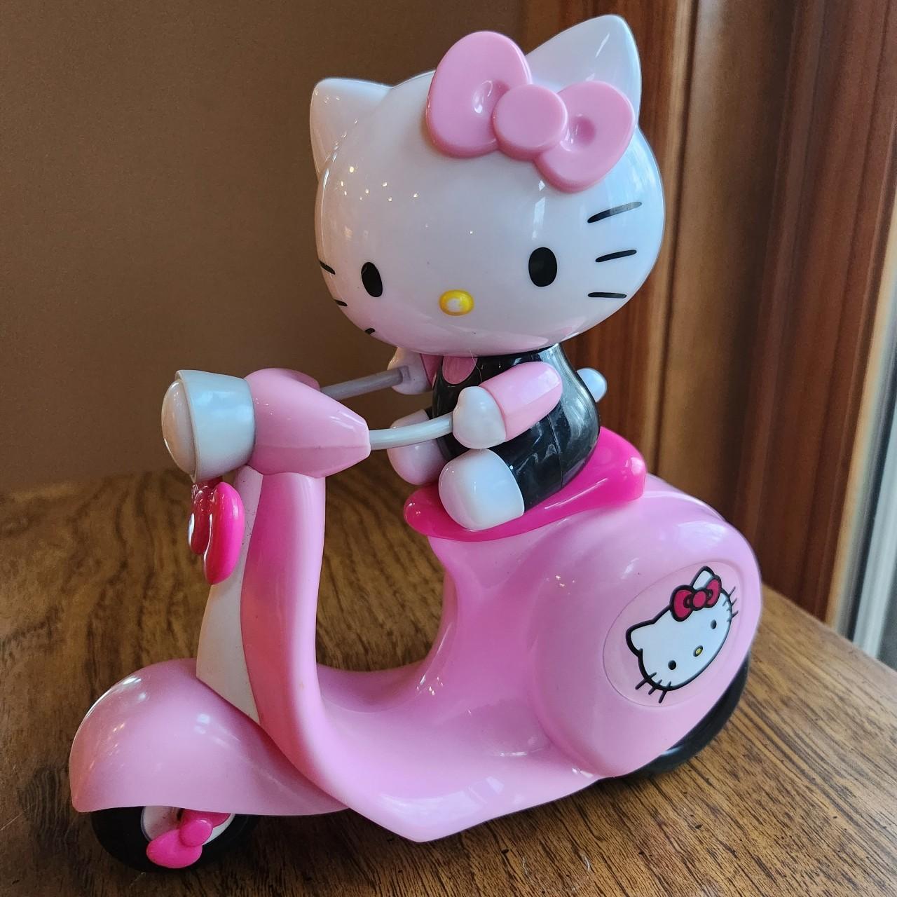 Hello Kitty Sanrio Moped Scooter Toy Push along... Depop