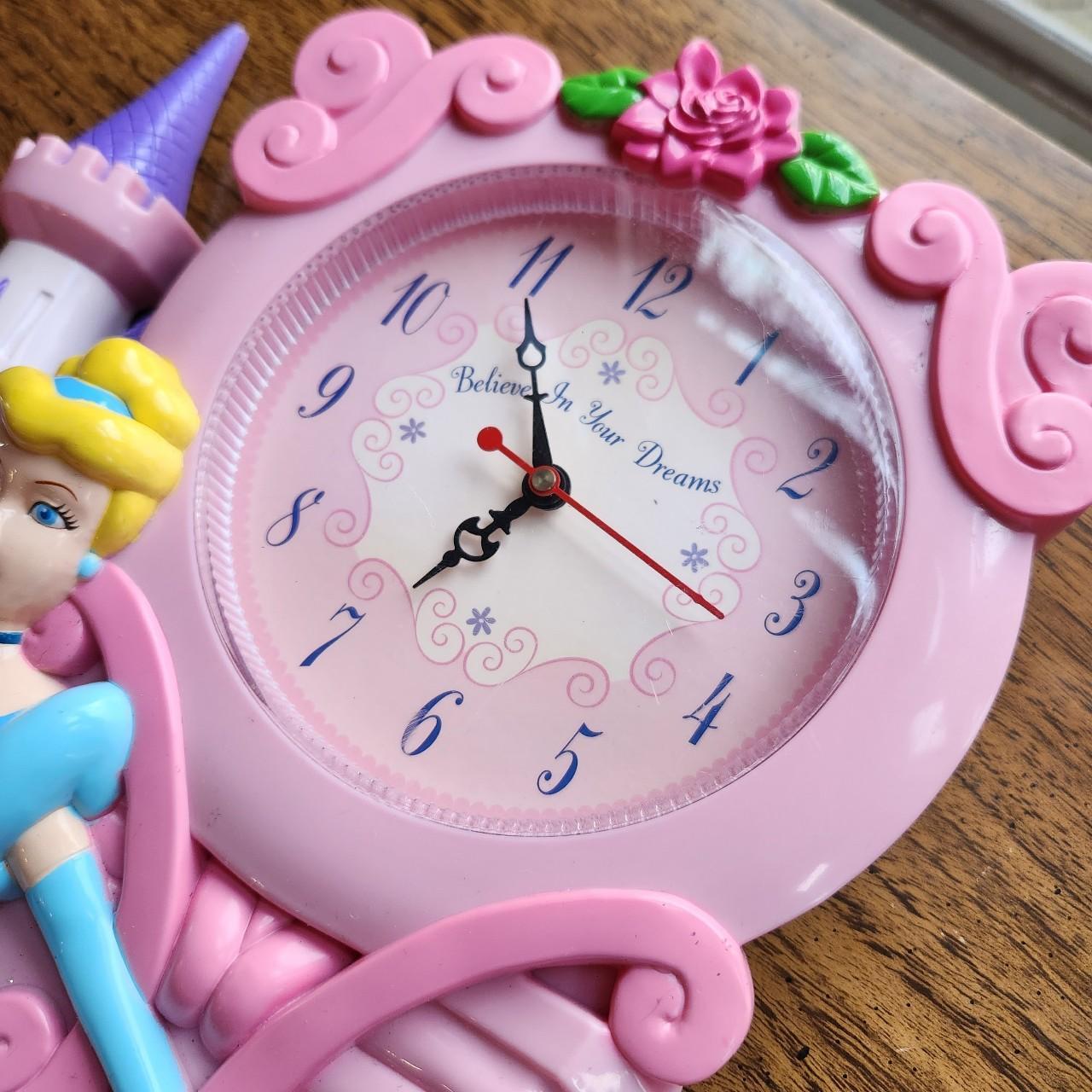 Disney Princess Cinderella Wall Clock Approx 12-14in | Depop