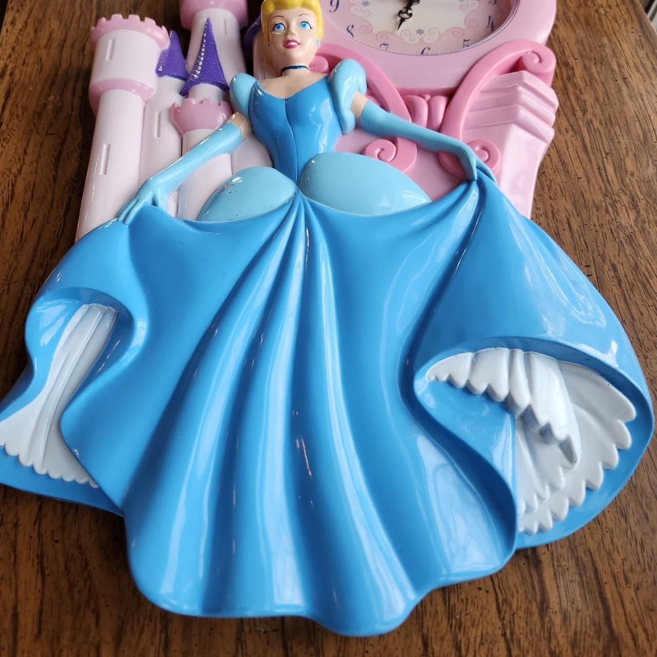 Disney Princess Cinderella Wall Clock Approx 12-14in | Depop