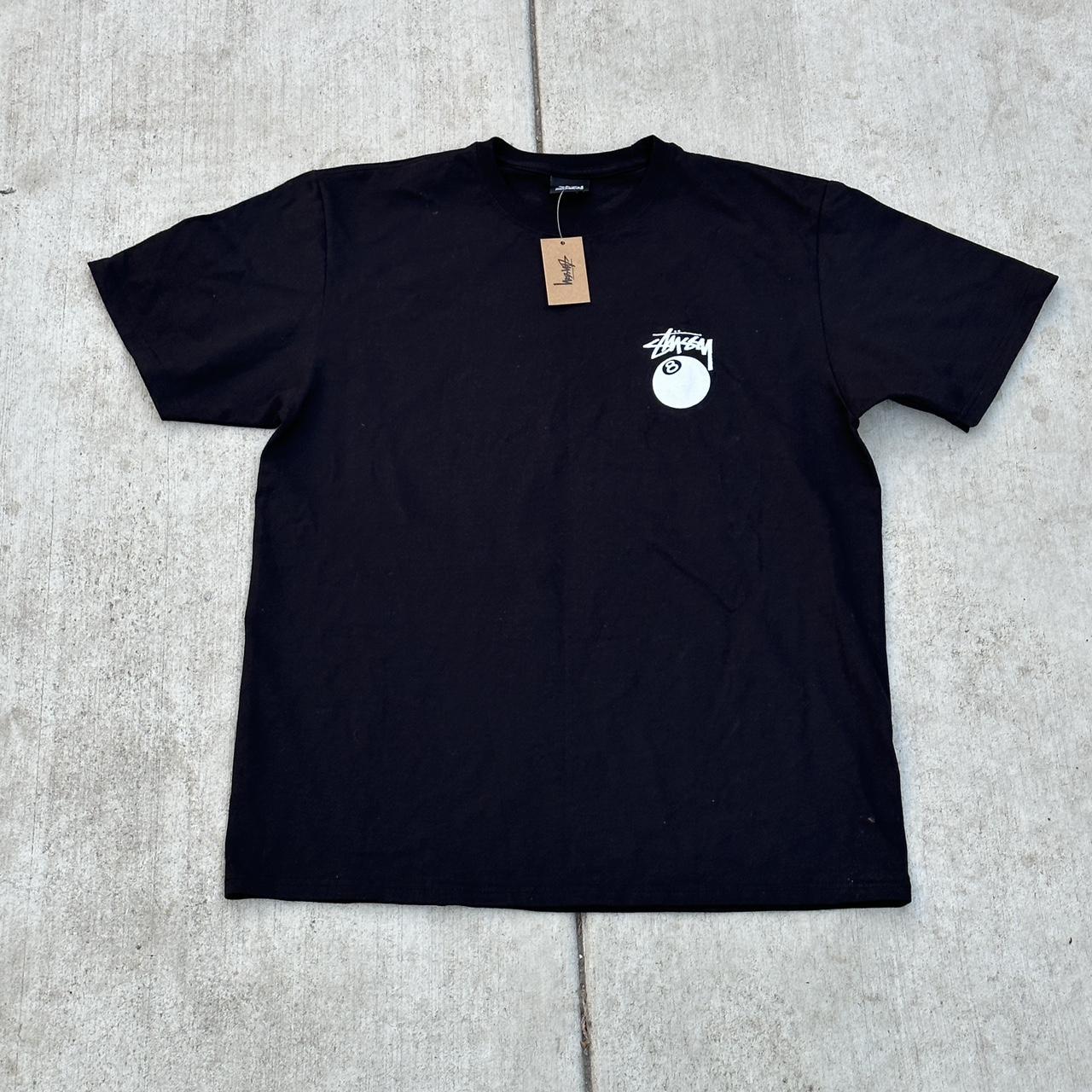 Stussy 8-ball billiards tee Sz M Brand New with... - Depop