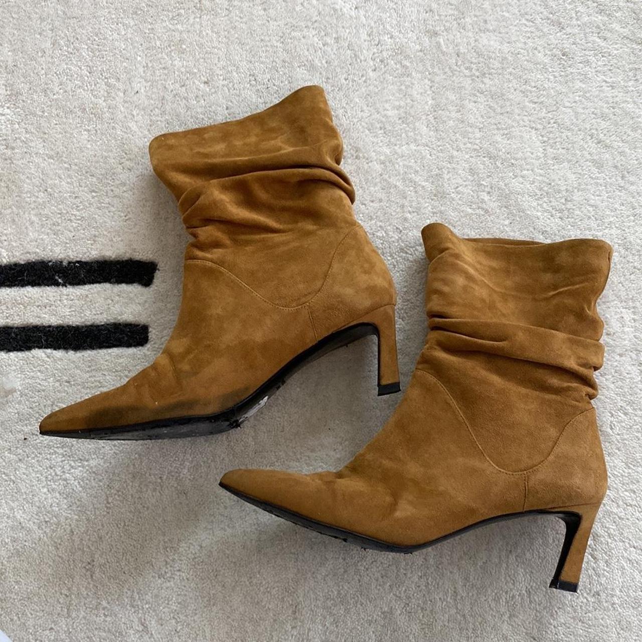 Stuart weitzman kitten heel boots online