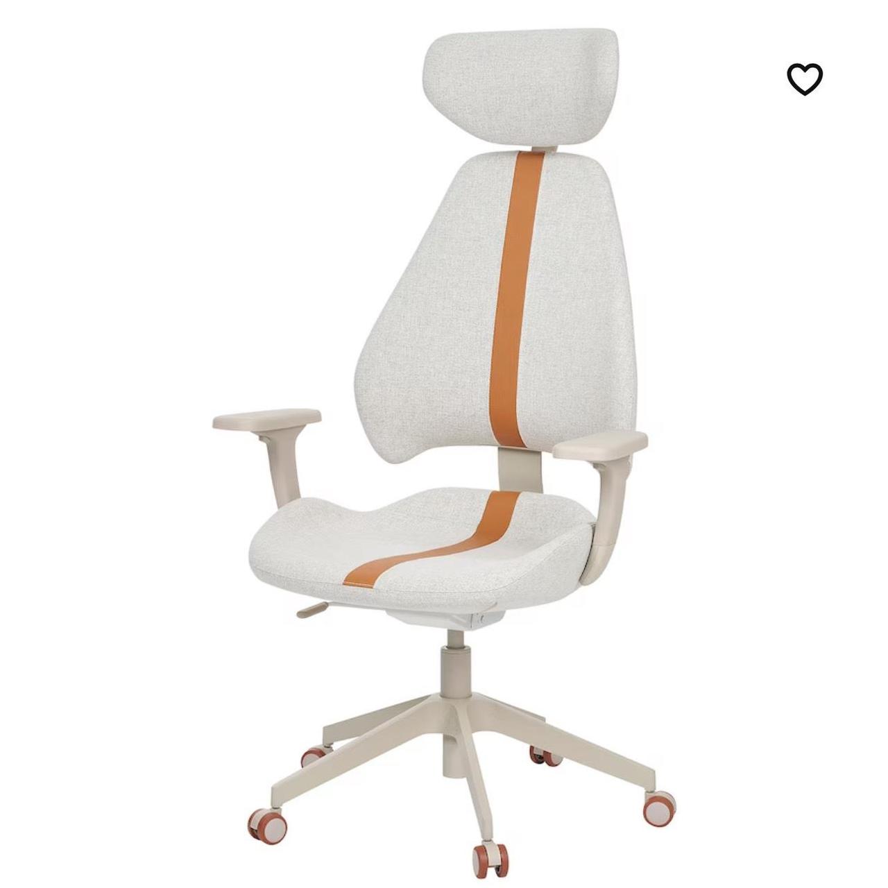 Ikea cream deals office chair