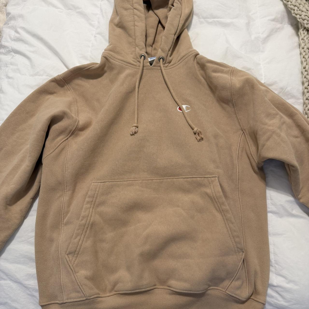 Champion Women's Hoodie - Tan/Cream - S – Tan Cha… - image 2