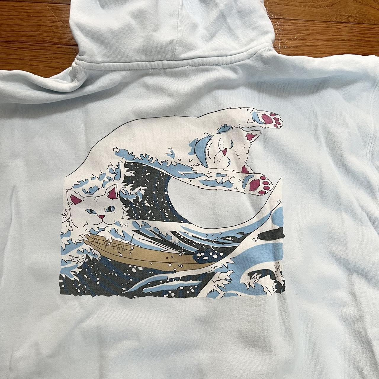 RipnDip The Great Wave of Nerm Hoodie Size M