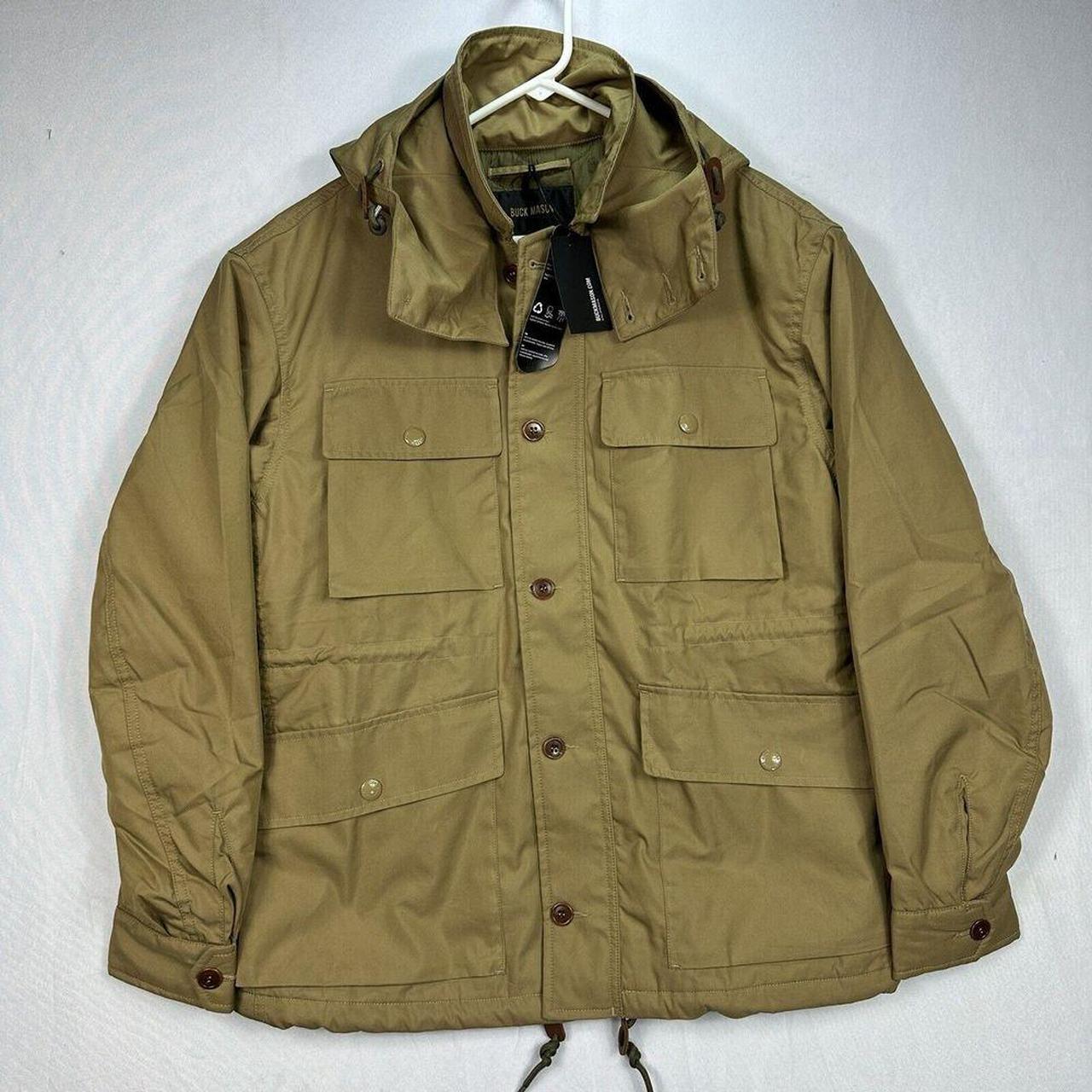 Buck Mason Desert Khaki Storm Stopper Field Coat... - Depop