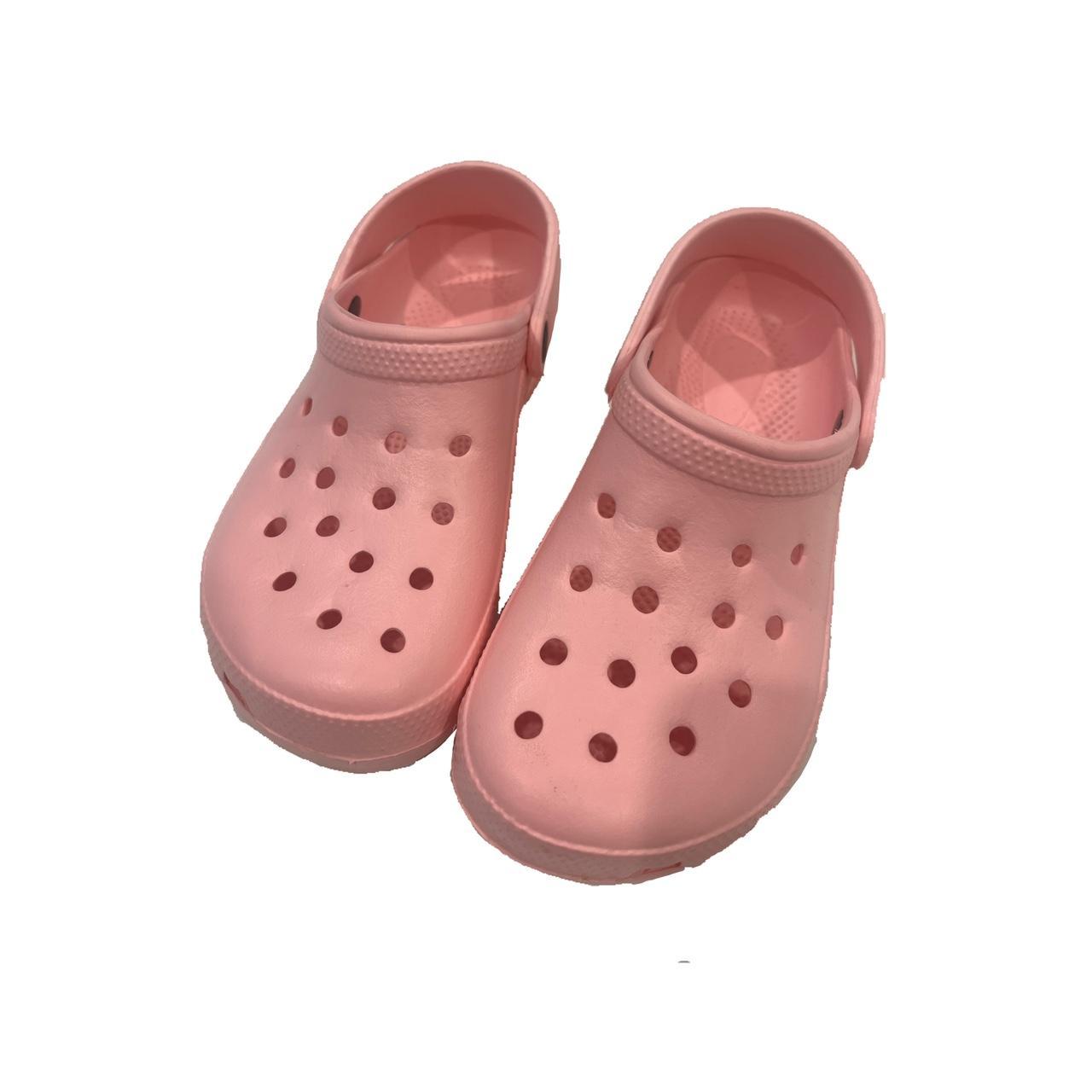 Pale pink crocs on sale