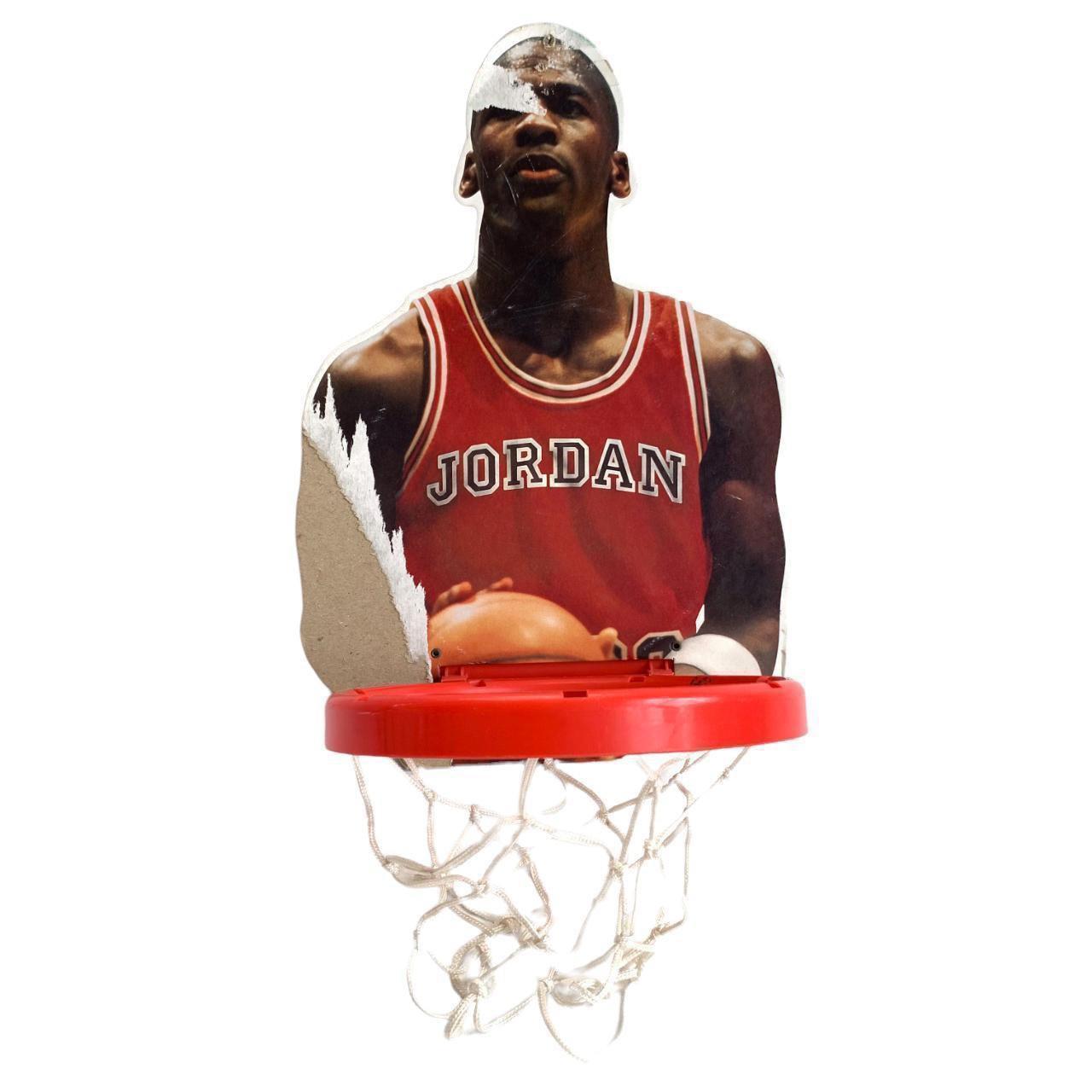 Vintage Michael Jordan basketball hoop, cardboard... - Depop