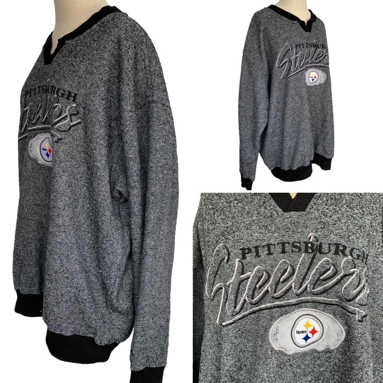 NFL Pittsburgh Steelers Embroidered pullover sweater - Depop