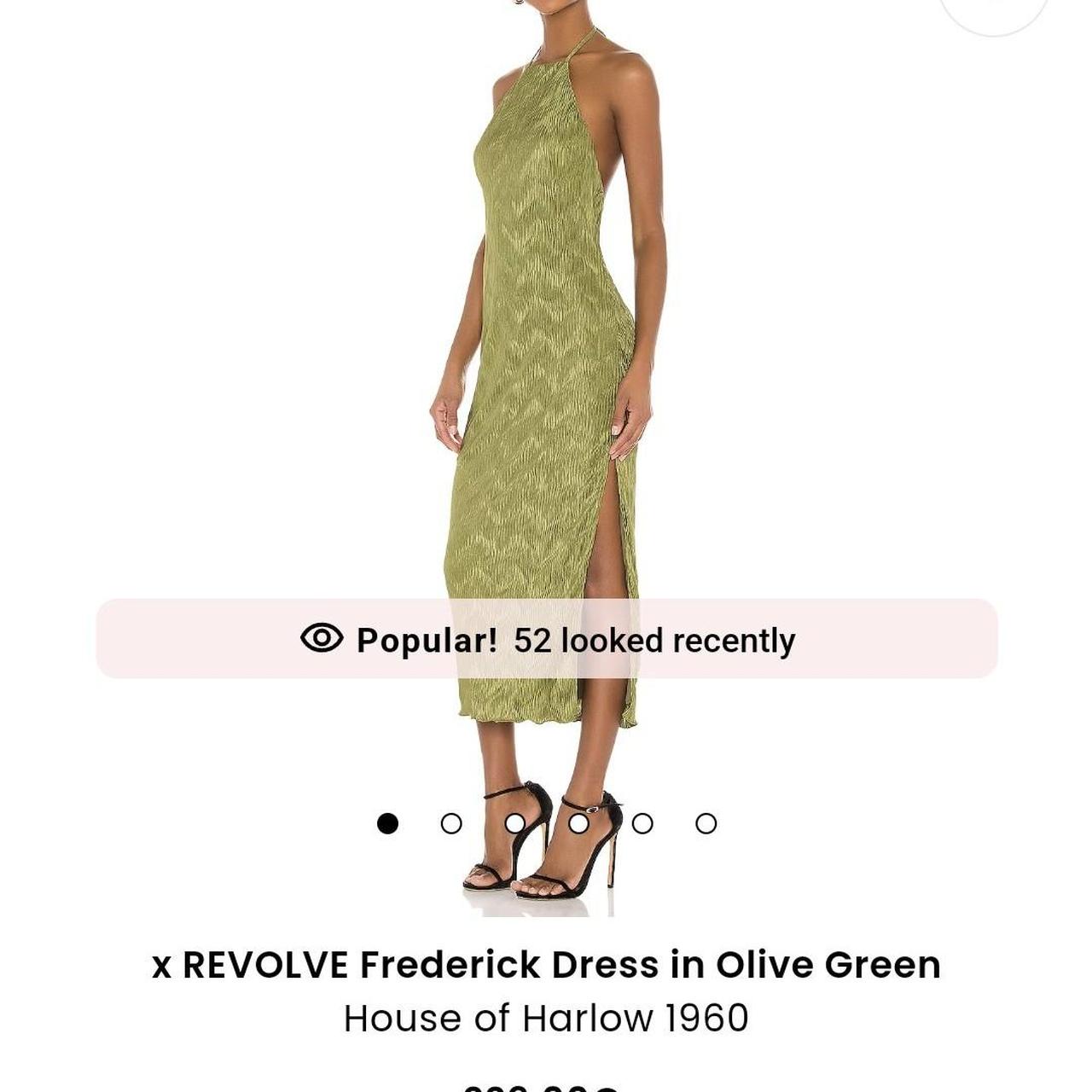 House of Harlow 1960 x REVOLVE Frederick Dress in Olive Green