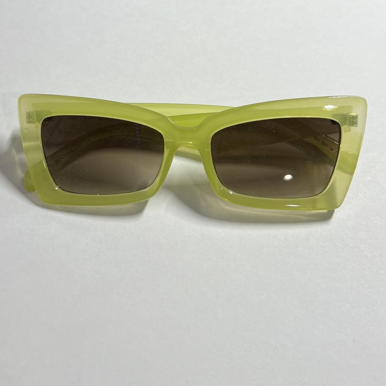 green urban outfitters sunglasses worn once! cute... Depop