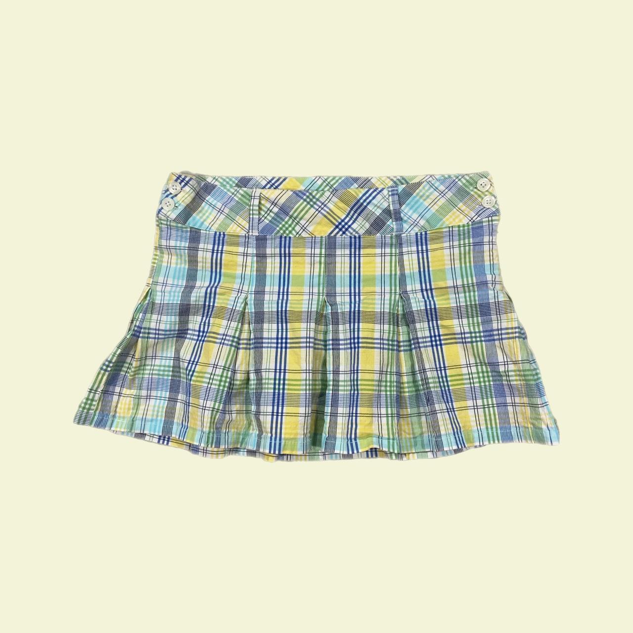 Abercrombie & fitch on sale plaid pleated mini skirt