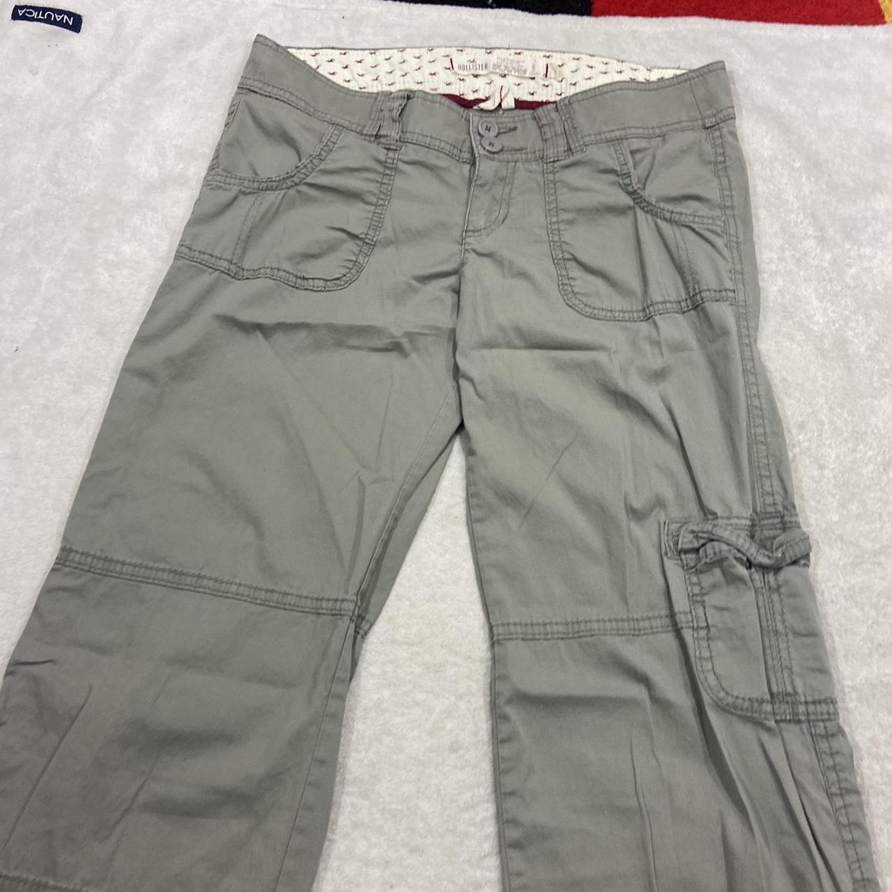 Cargo Flare Pants Womens