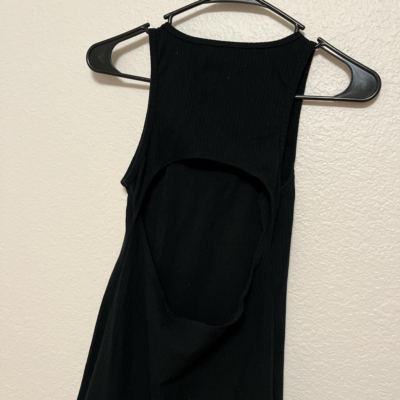 Wild Fable Women's Black Dress | Depop