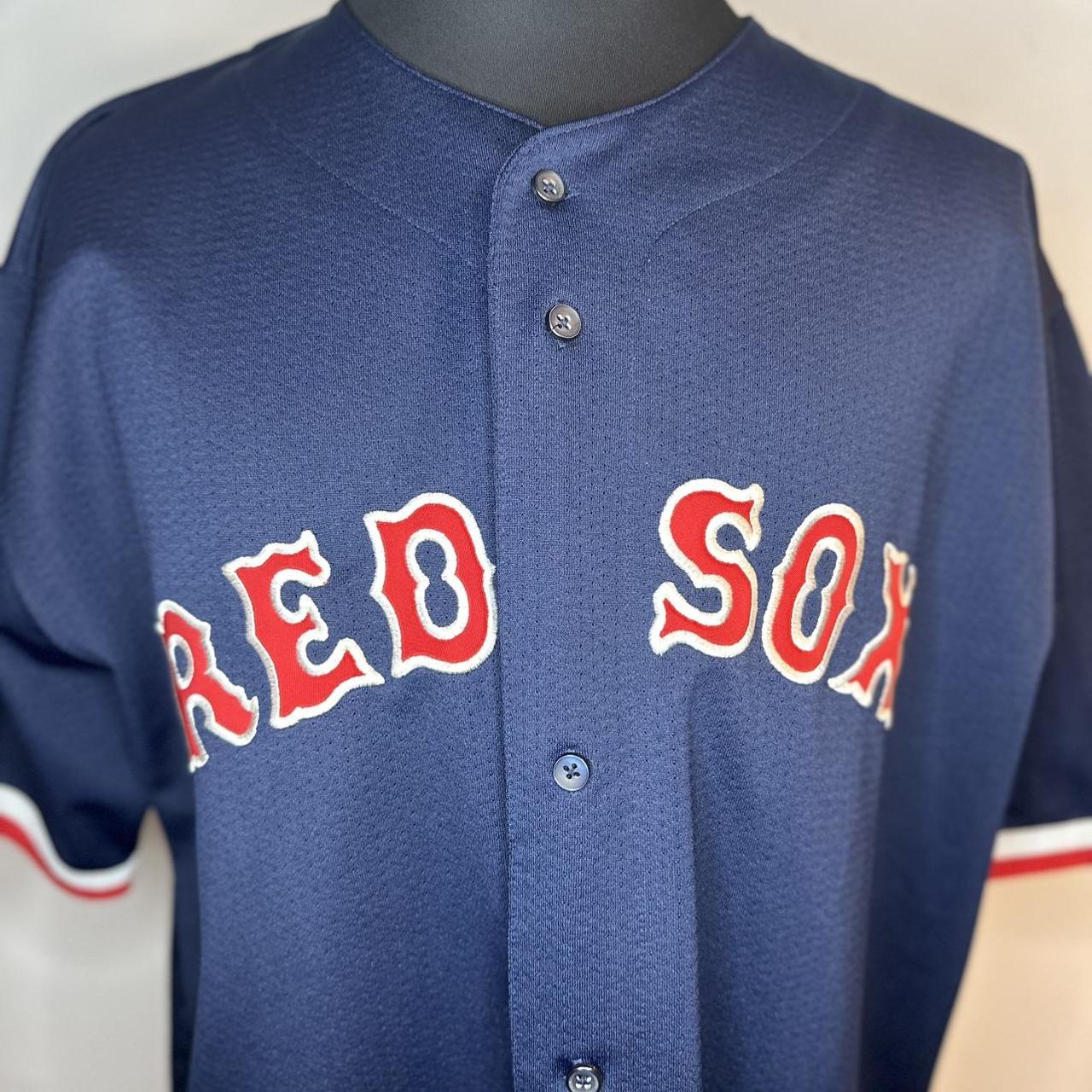 Boston Red Sox jersey Size XL. 25 inches pit to - Depop