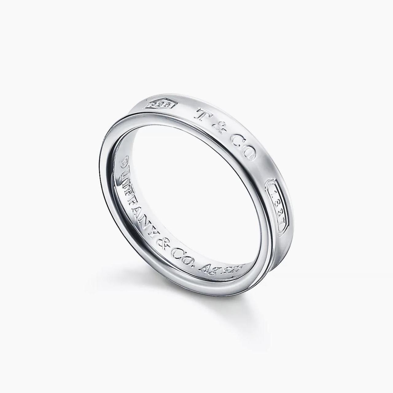 Tiffany 1837 narrow ring online in sterling silver