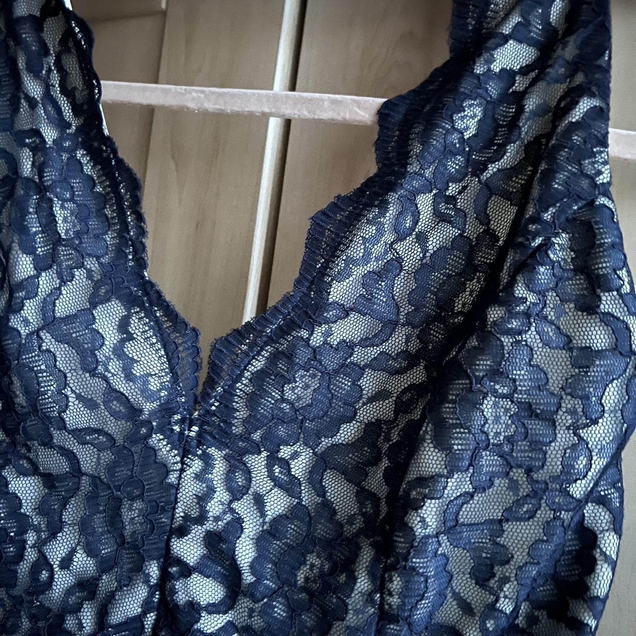 lipsy scallop lace dress