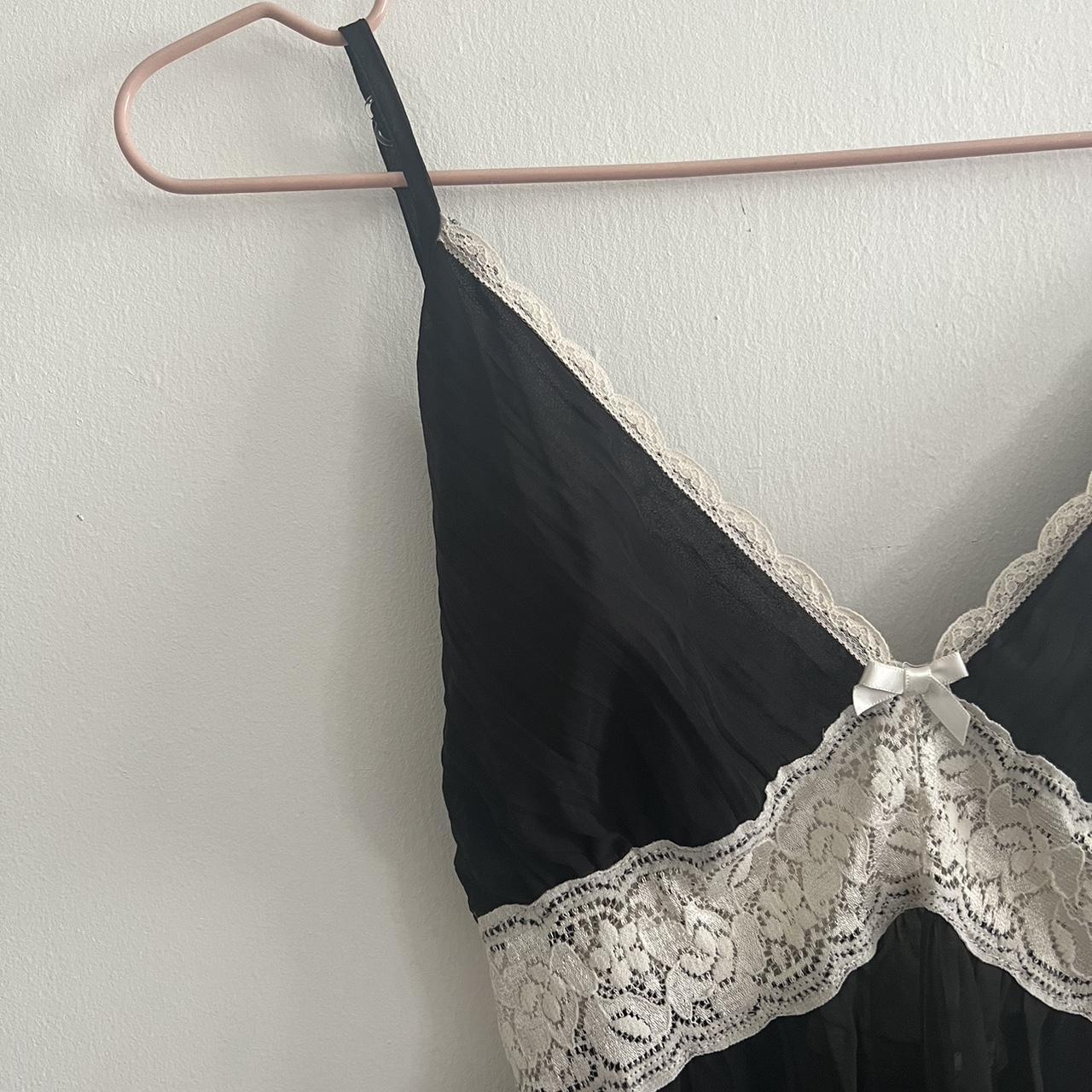 Women's Black and White Nightwear | Depop