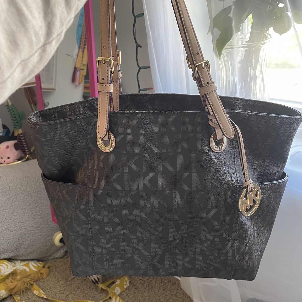 Michael Kors Women's Brown and Tan Bag