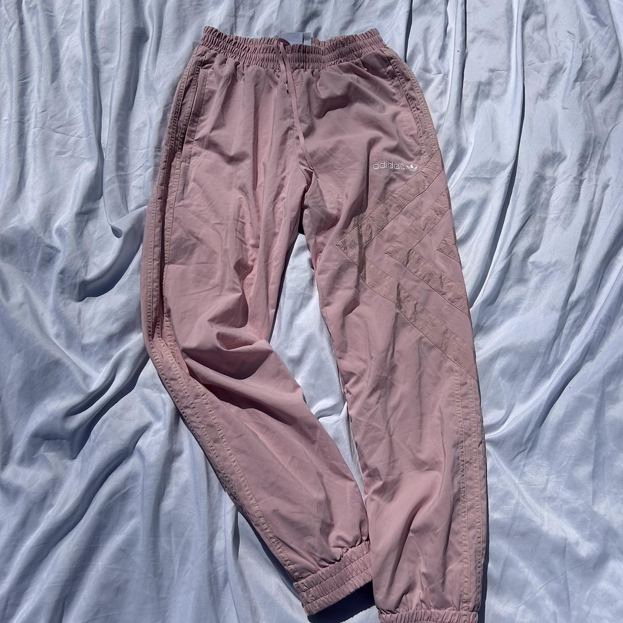 Pink adidas joggers online mens