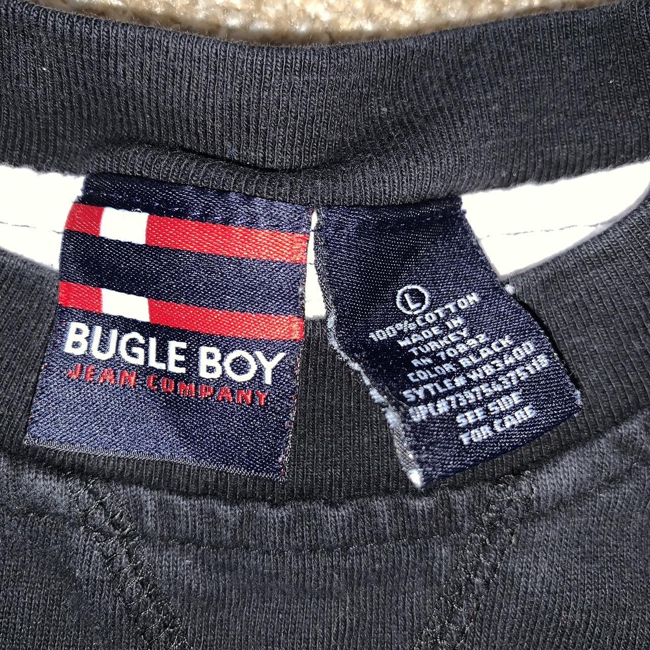 Bugle Boy Men's Black and Red T-shirt (4)