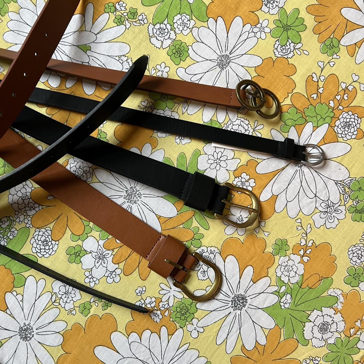 Target Women's Black and Brown Belt Depop