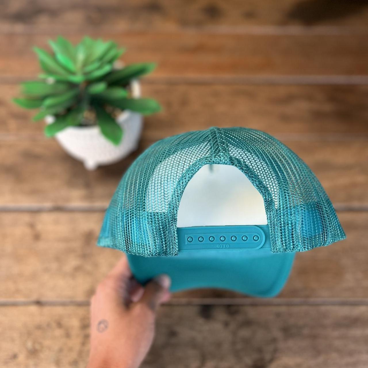 Juice Wrld 999 Club Teal Blue Mesh trucker Depop