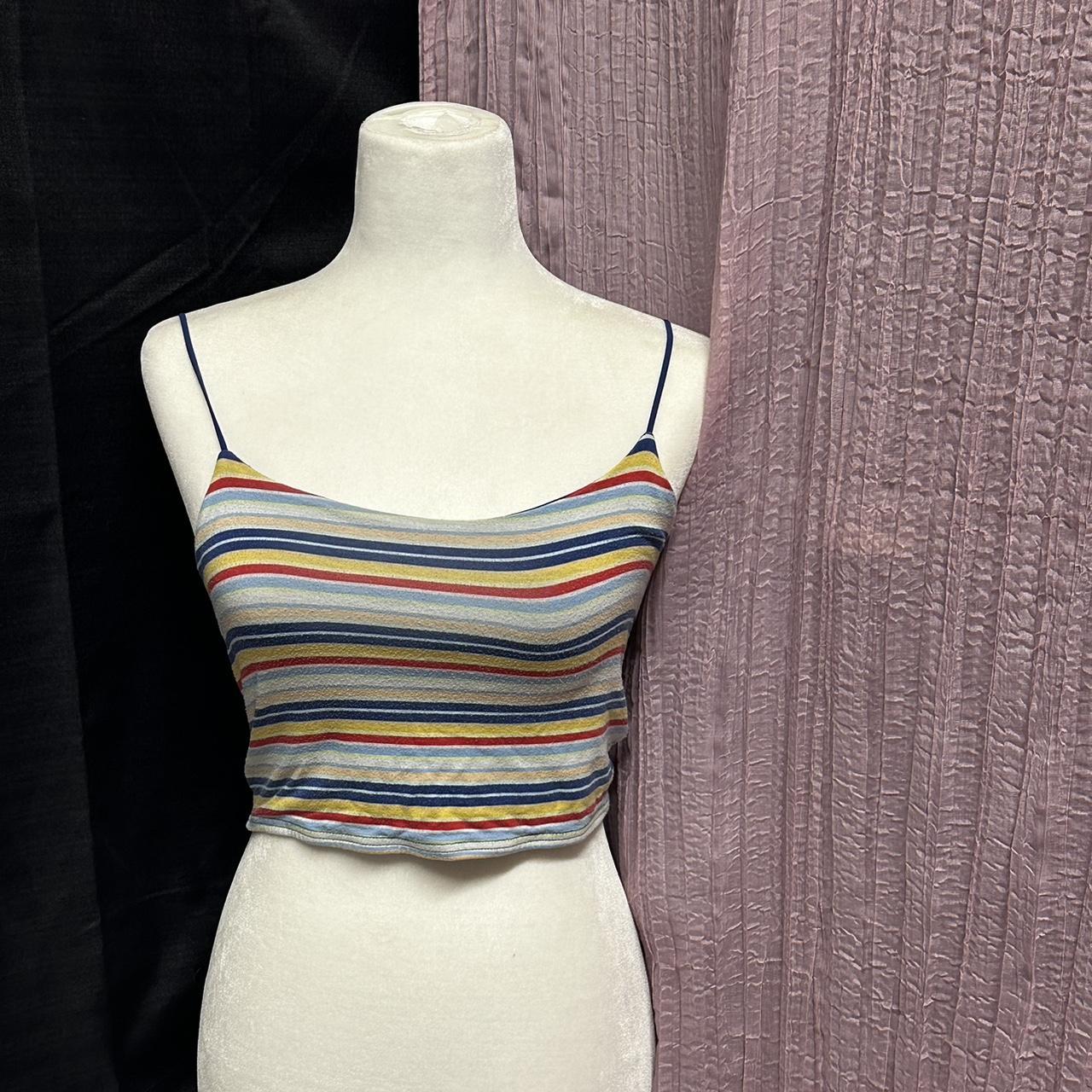 pacsun rainbow striped shirt