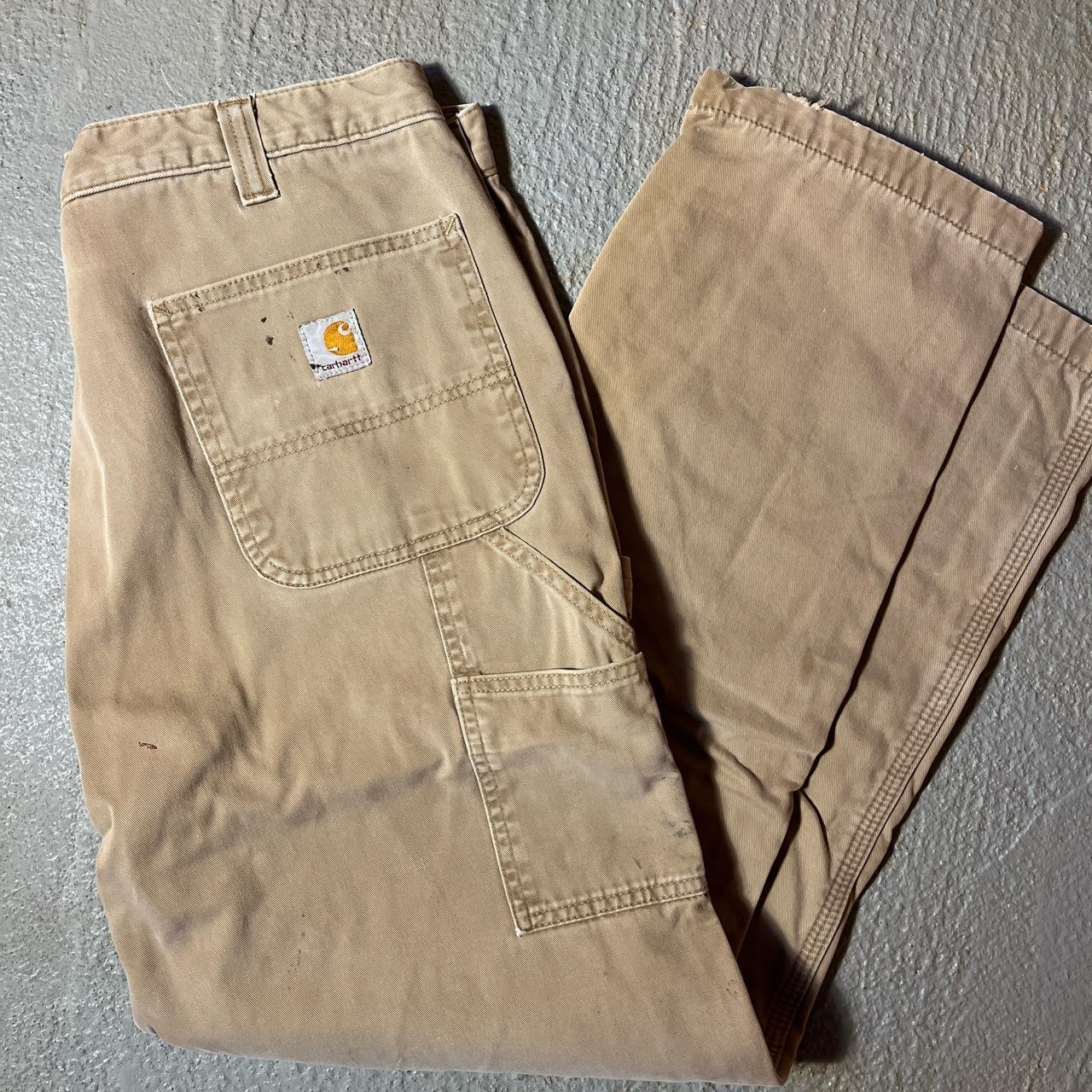 Carhartt insulated pants Size 34x32 Checkered... Depop