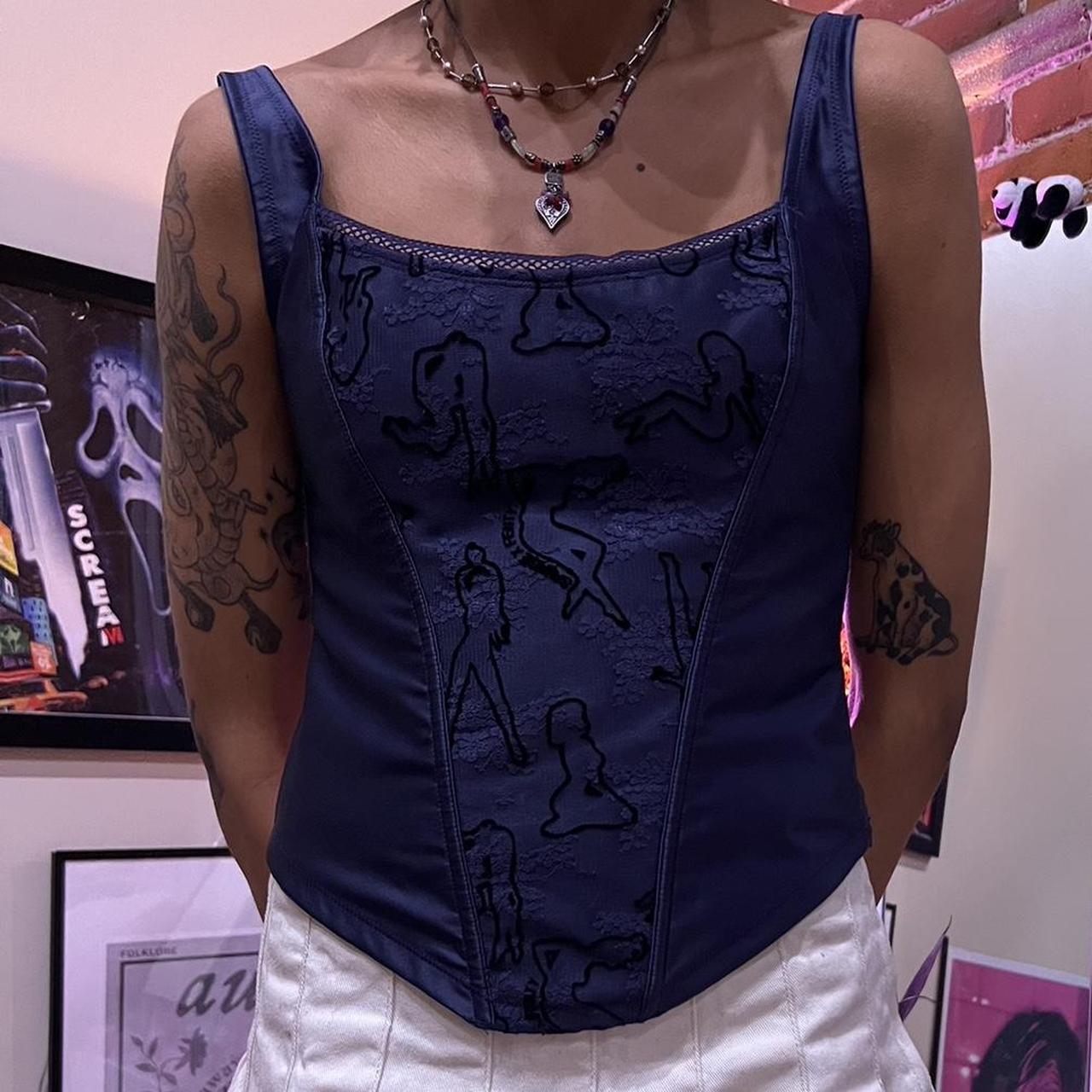 Corset Savage X Fenty Blue in Polyester - 24996004