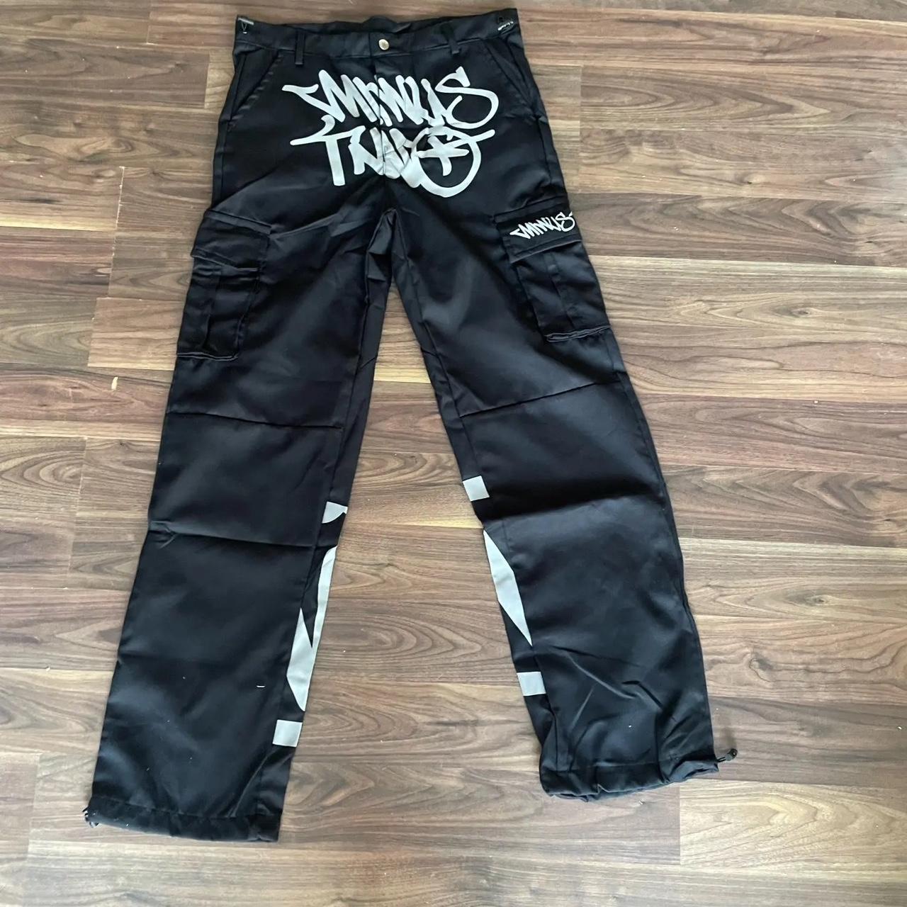 Rion Minus Two Cargo Y2k Casual Pants Baggy Streetwear Sport Gym Jeans Men  Clothing Pantalones Sweatpants Minustwo Pant