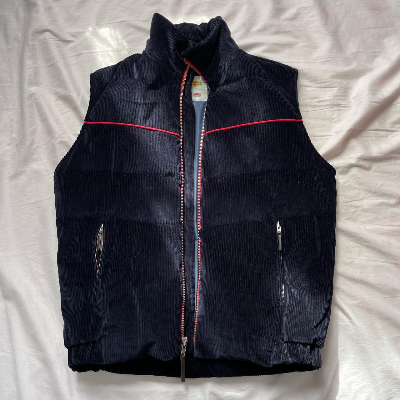 Noah Brisbane Moss size S corduroy puffer vest. Only... - Depop