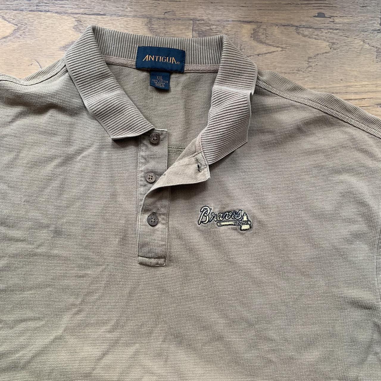 Antigua Apparel Men's Polo Shirt - Brown - XXL