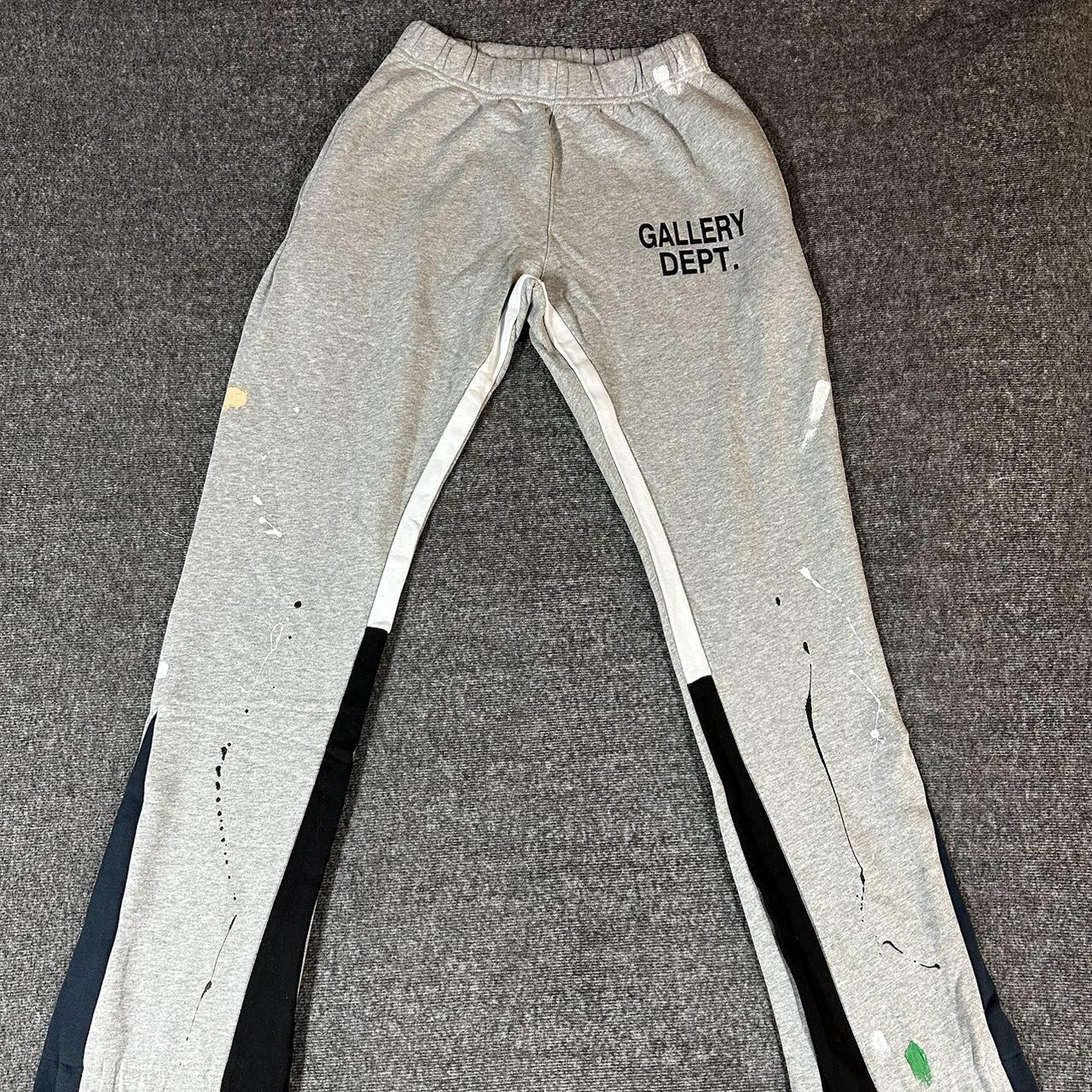 Gallery Dept Sweatpants Grey Size M - Depop