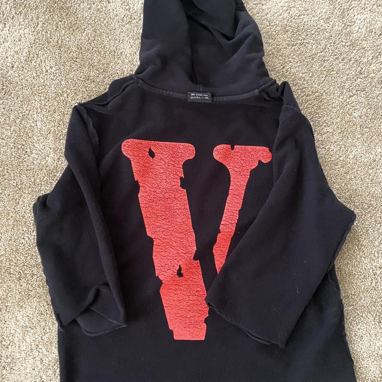 Vlone Men's Hoodie - Black - XL