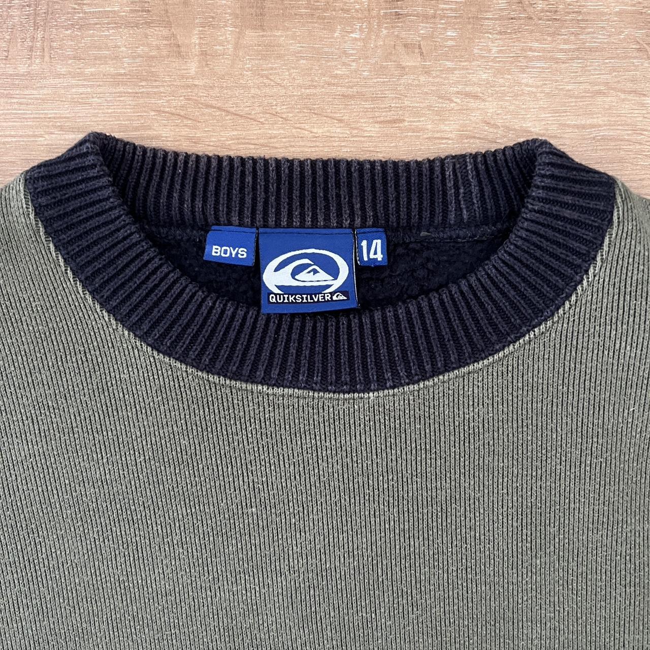 Vintage Quiksilver Sweater Fits like a Small Very... Depop