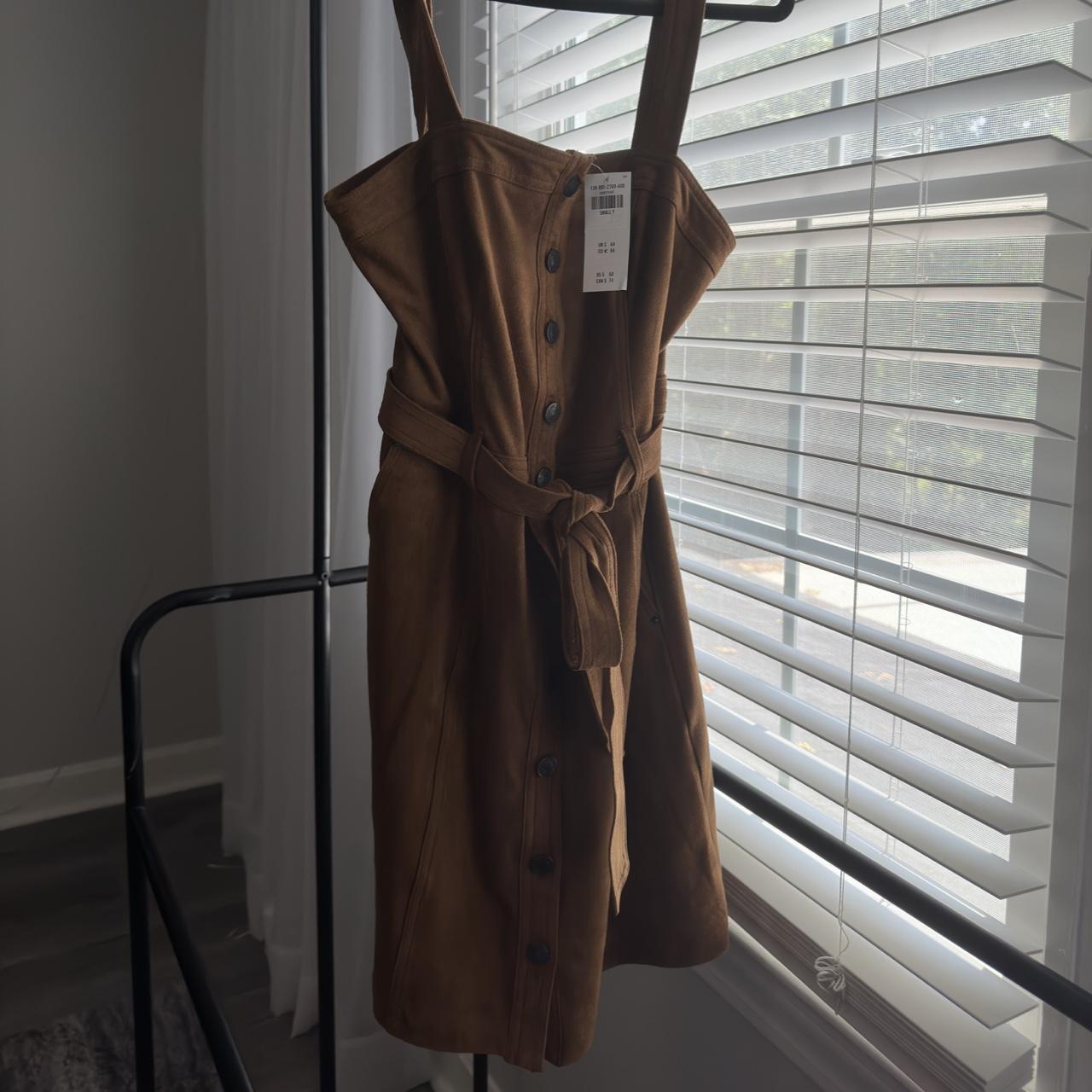 Abercrombie suede outlet dress